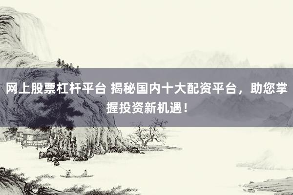 网上股票杠杆平台 揭秘国内十大配资平台，助您掌握投资新机遇！